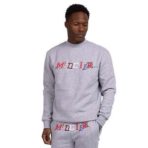 Mercier Mens Anonymous Crew Neck Sweatshirt / Grey Marl